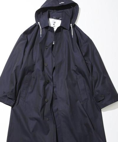 NAUTICA/ノーティカ Hooded Balmacaan Coat/フーデットバルマカーンコート ステンカラーコート