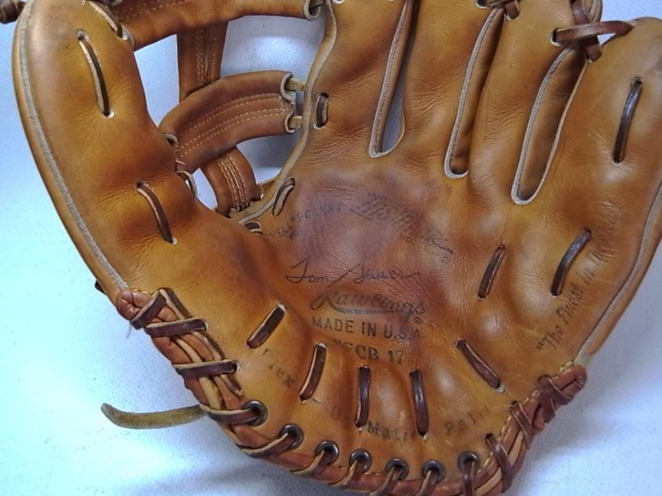 ヴィンテージ USA Rawlings ローリングス 硬式用グラブ HFCB 17 1980年製 MADE IN トム・シーバー刻印  サークルR 希少 の落札情報詳細 ヤフオク落札価格検索 オークフリー