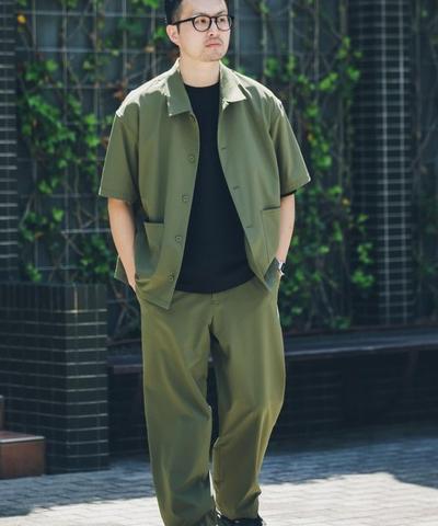 URBAN RESEARCH Sonny Label（アーバンリサーチサニーレーベル）の「ストレッチナイロンワイドストレートパンツ（その他パンツ）」  WEAR