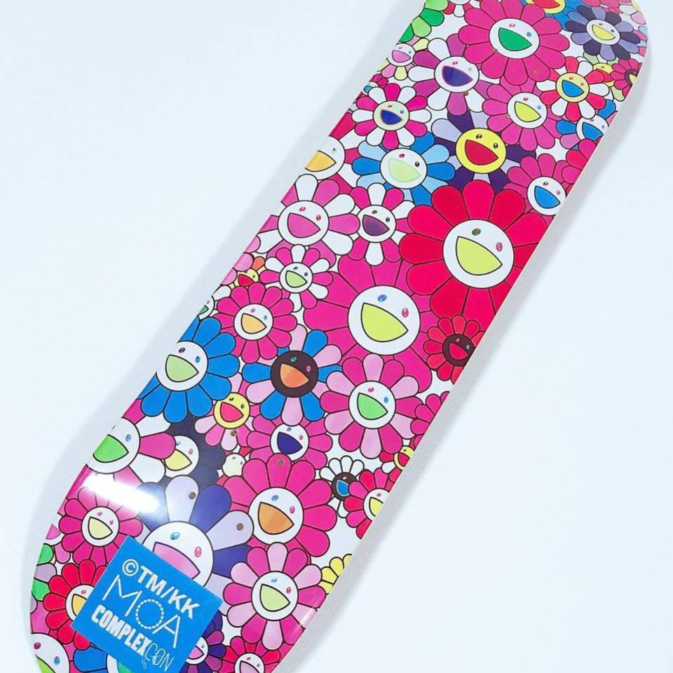 中古】Takashi Murakami ComplexCon Multi Flower 村上隆 スケートボード デッキ コンプレックスコン スケボー  SK8 当たり傷有 中古 シュリンク付の落札情報詳細 ヤフオク落札価格検索 オークフリー