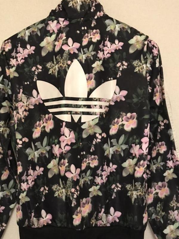 希少 adidas × Farm アディダス ファーム コラボ ORCHID FLORAL FIREBIRD 花柄 ファイヤーバード ジャージ OT  rita ora rodeo crownsの落札情報詳細 ヤフオク落札価格検索 オークフリー