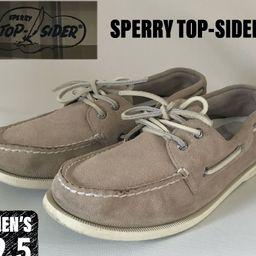 SPERRY TOP-SIDER TOP SIDER トップサイダー レザー デッキシューズUS 1/2Mの通販 by ken's  shop｜スペリートップサイダーならラクマ