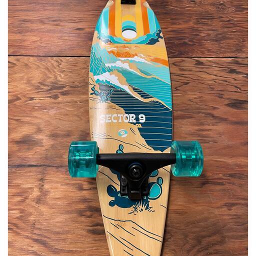 スケートボード　SECTOR9 LONGBOARD クルーザーバンブー新品未使用