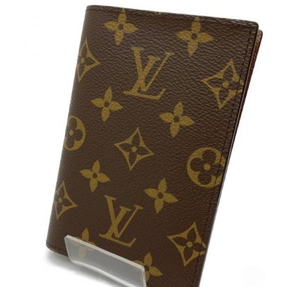 LOUIS VUITTON ルイヴィトン クーヴェルテュール・パスポール パスポートケース モノグラム M64502  ブラウン｜中古｜なんでもリサイクルビッグバン