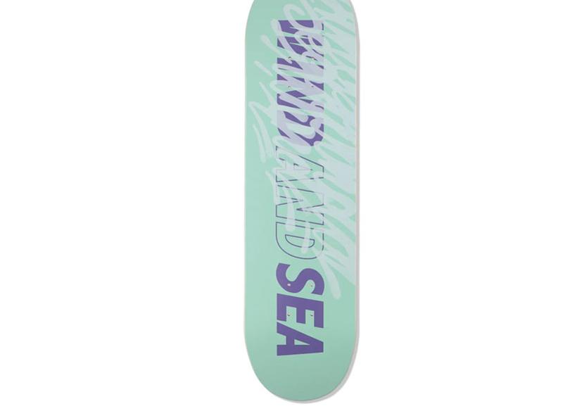 WIND AND SEA X IT'S A LIVING SKATEBOARD DECK 