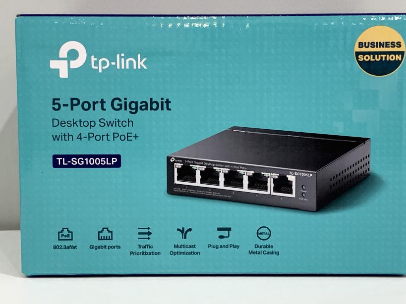 ネットワーク防犯カメラに最適！PoE対応スイッチングハブ「 TP-Link TL-SG1005LP」レビュー HUGBLO