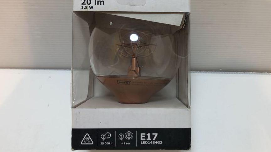 IKEA　LED　電球　E17　６個　NITTIO