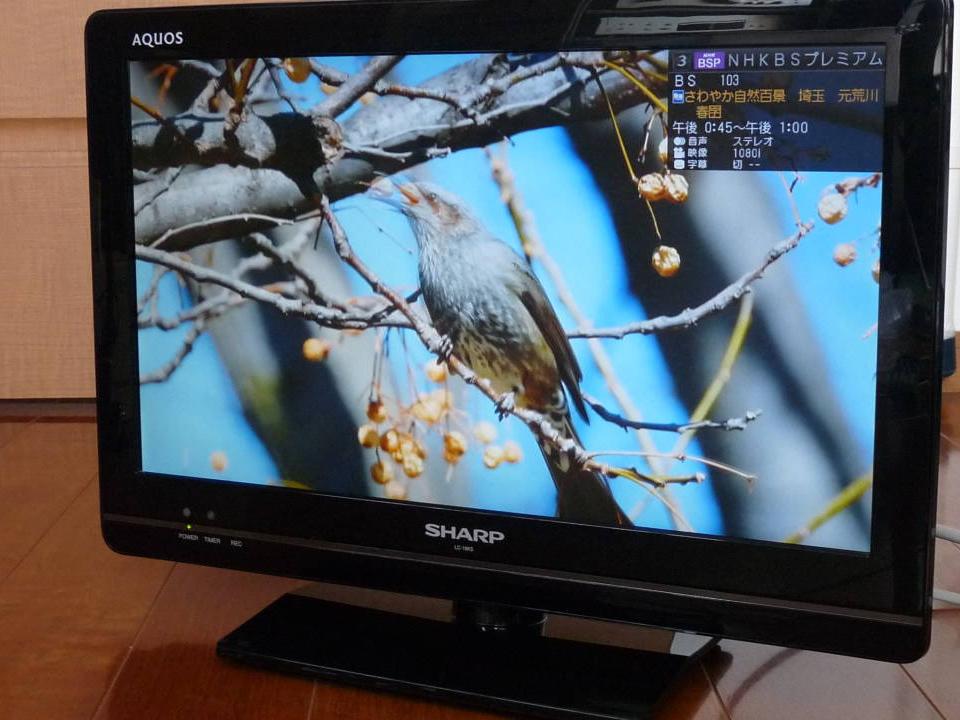 SHARP AQUOS 液晶カラーテレビ LC-19K5 動作品(液晶)｜売買されたオークション情報、!オークション(旧ヤフオク!)  の商品情報をアーカイブ公開