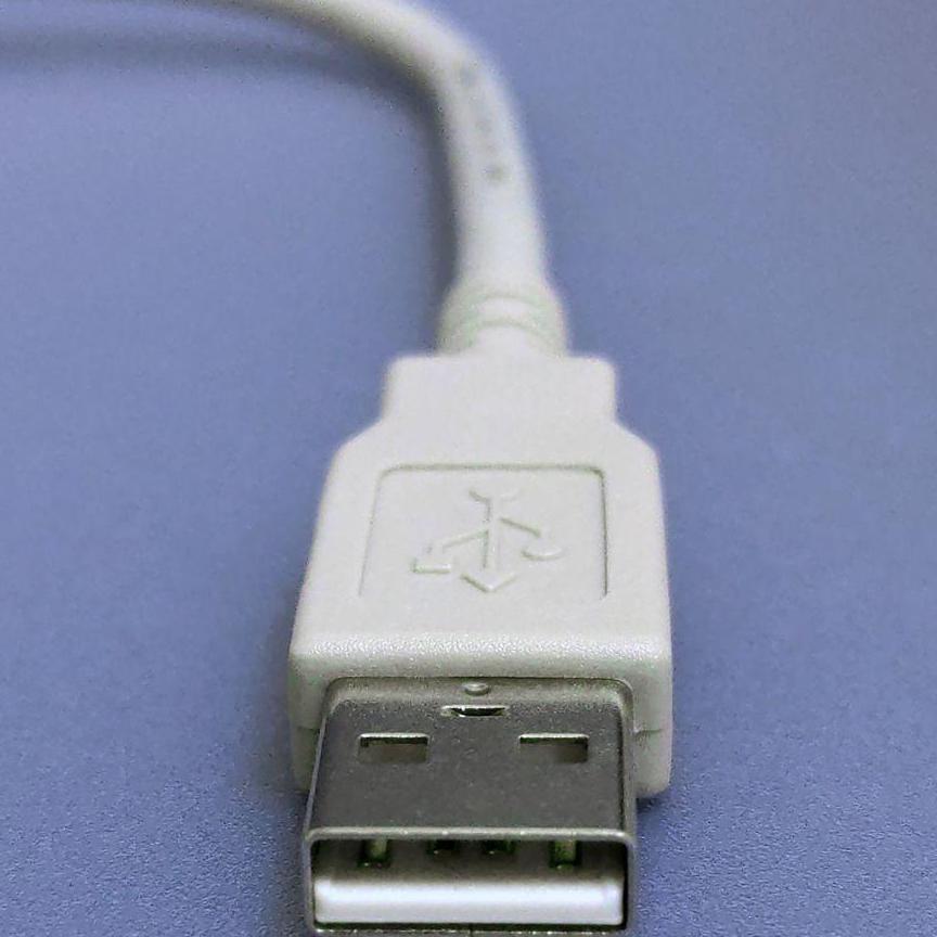 USB2.0ケーブル　Type-A(オス)・Type-B(オス)　WH