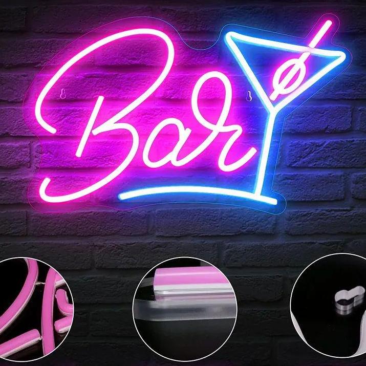 BAR　ネオンライト　インテリア