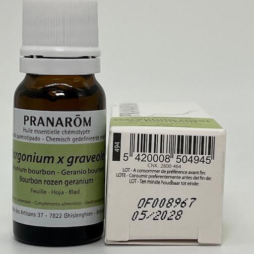 プラナロム　ゼラニウムブルボン　10ml　PRANAROM