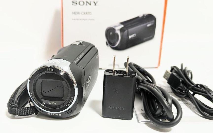 SONY　ソニー　ハンディカム　32GB　HDR-CX470　B