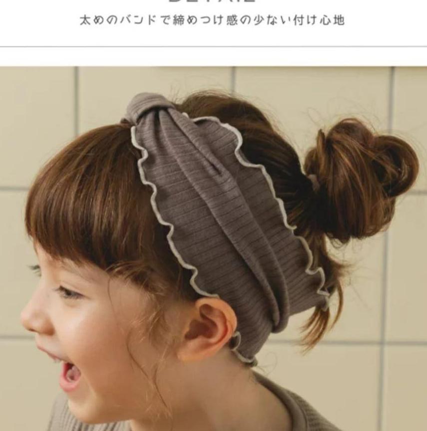 新品♡ペアマノン♡リブヘアバンド