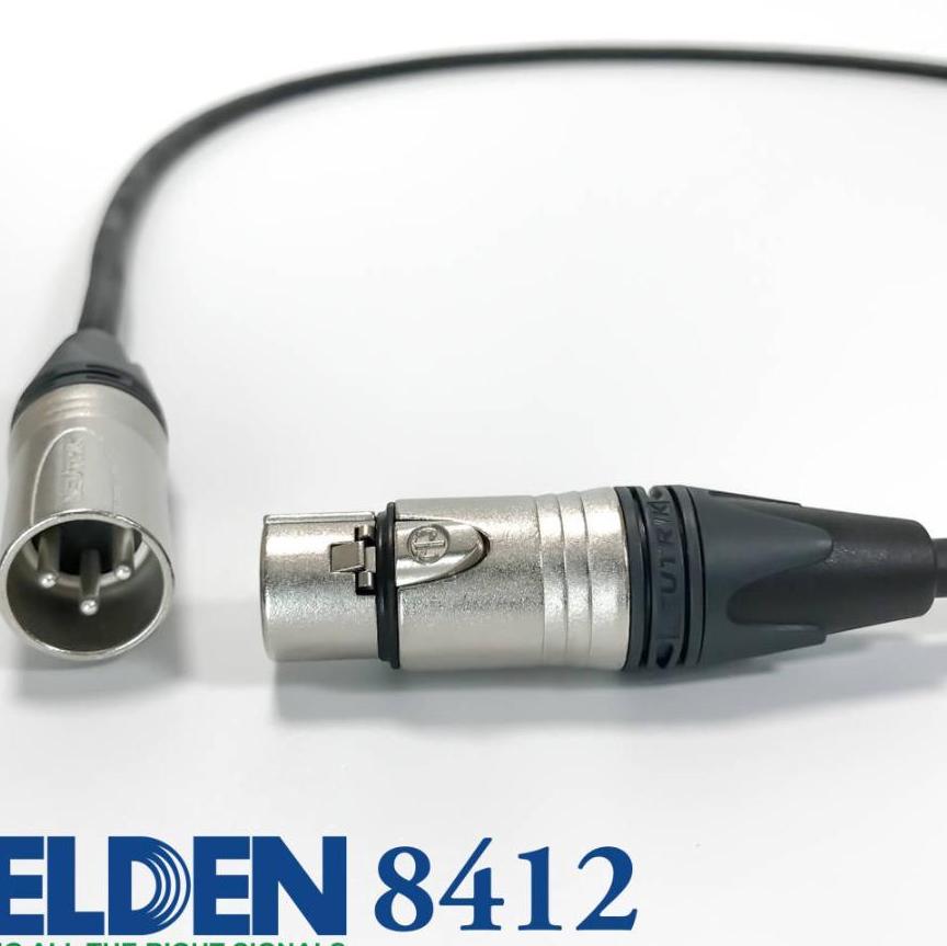 人気実力断トツ！BELDEN8412★XLR　マイクケーブル5m