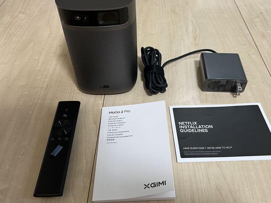 XGIMI　MoGo　Pro　使用回数3回程度