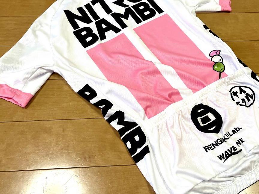 WAVE　ONE製　NITRO　BAMBI　ジャージ上下　ジレ　Size；M