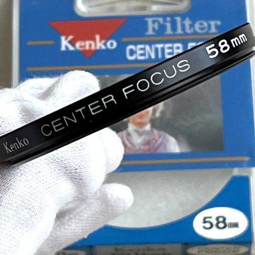 Kenko　フィルター49　センターフォーカス　58mm　ケース無し100円引