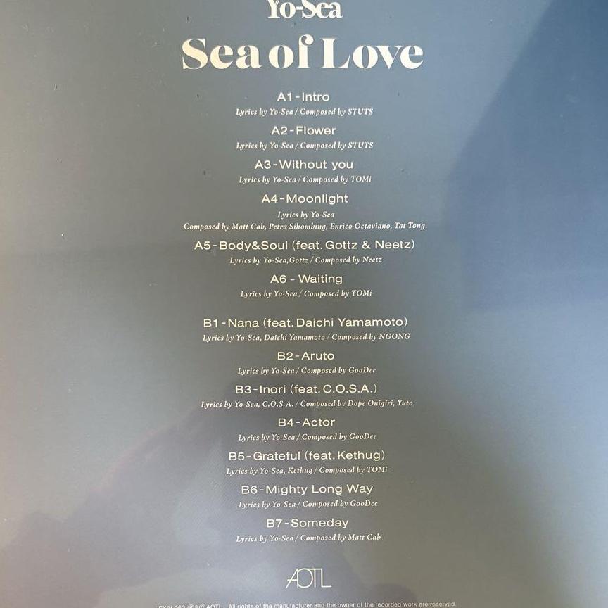 シナぷしゅ様　専用　Yo-Sea　Sea　Love　レコード　of