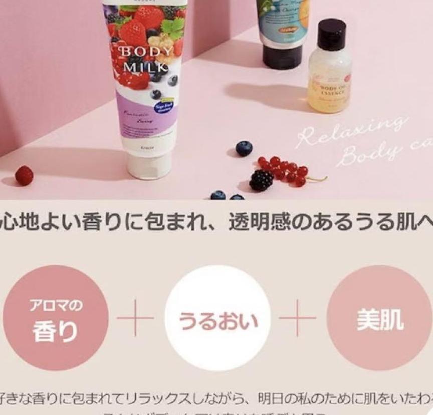 AROMA　RESORT　BODY　MILK