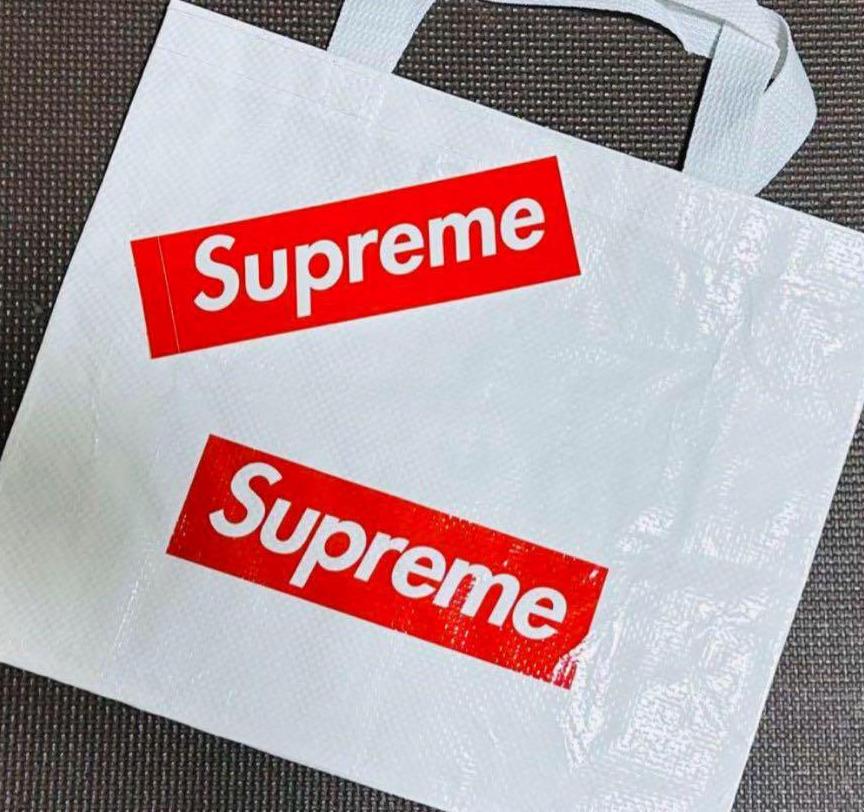 supremeショッパー＋ステッカー