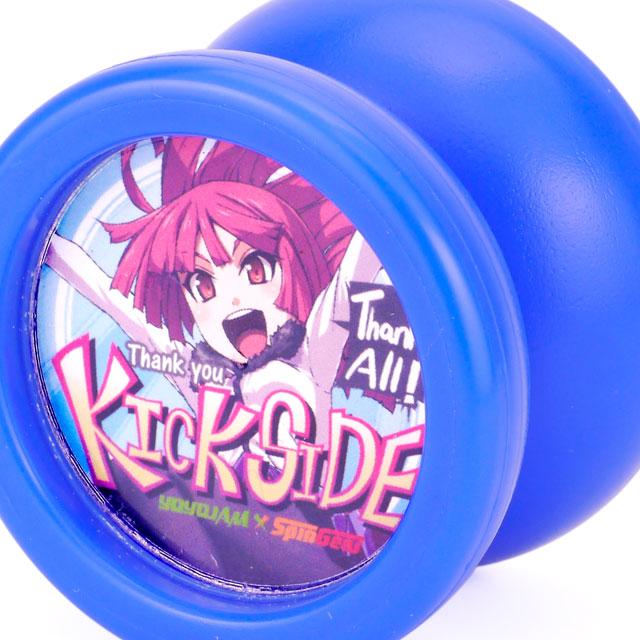 スキルトイ博物館【販売終了】 :: アメリカ、カナダ、ヨーロッパ :: 【博物館】ヨーヨージャム/YoYoJam :: ☆プラスティック機種 ::  【販売終了】蹴る子キックサイド ファイナルキック KICK SIDE Final ヨーヨーショップスピンギア